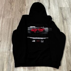 Men’s 2XL Black Vasyn Hooded Sweatshirt